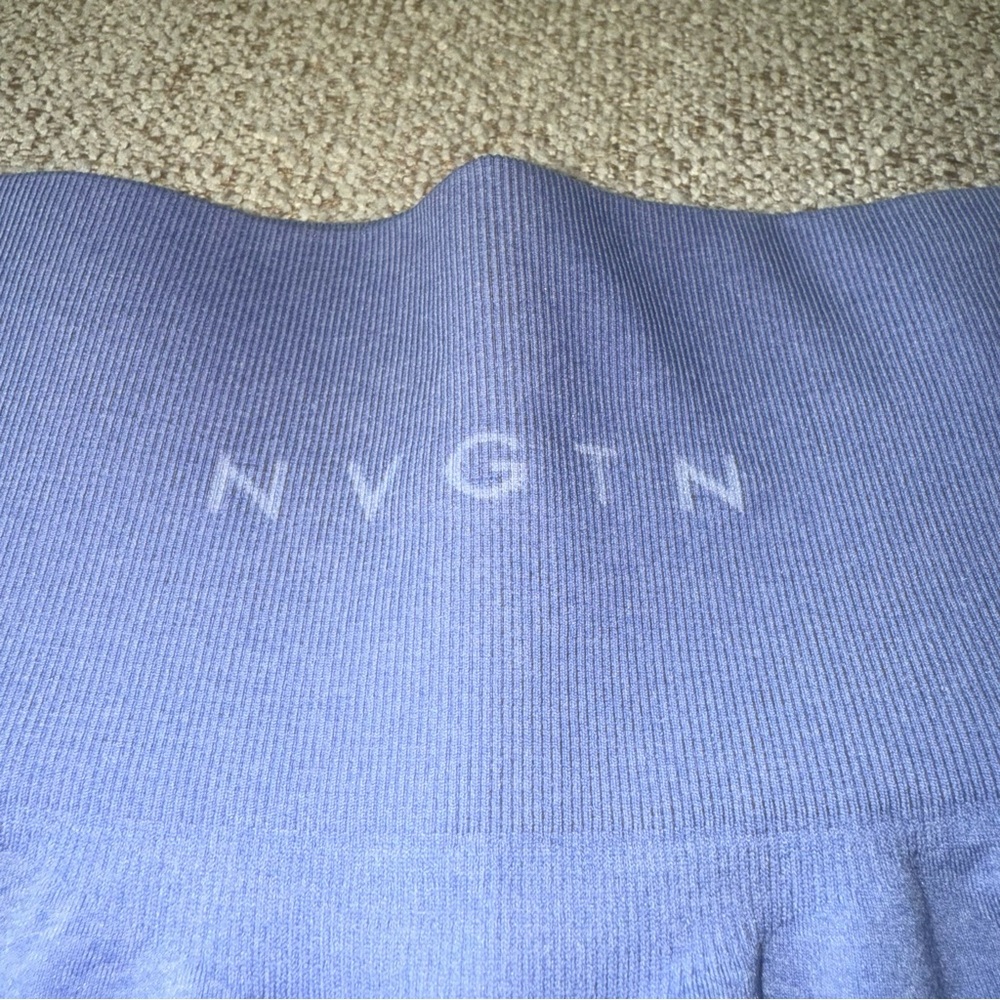 NVGTN Periwinkle Pro Seamless Shorts - Picture 5 of 6